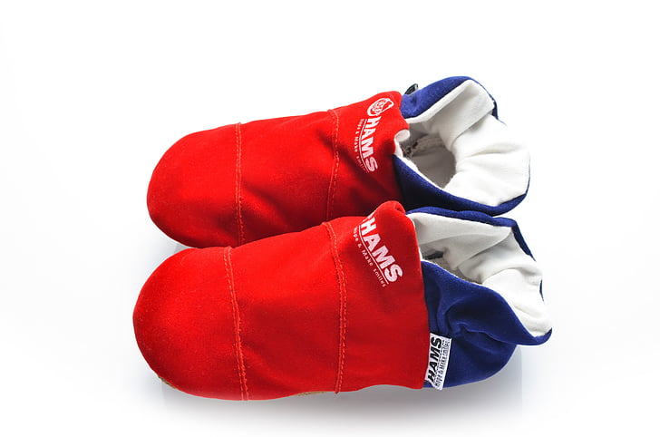 slippers, ham, shoes, baby, clothing, protective Glove, red