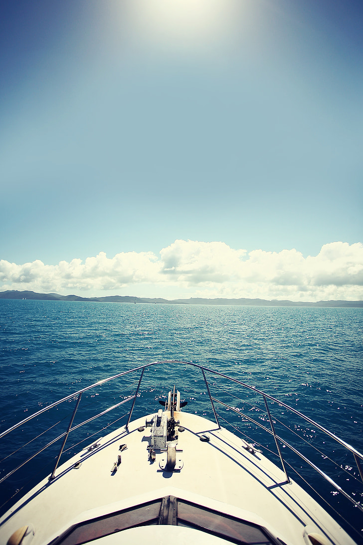 boat, ocean, travel, water, ship, yacht, vacation