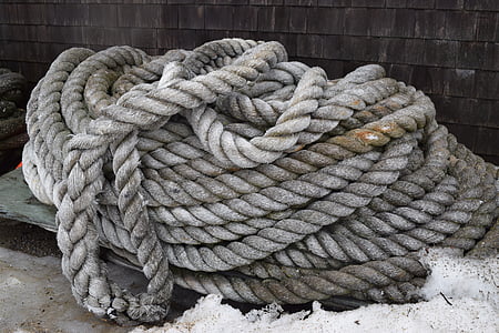 corda, sal do mar, Maine