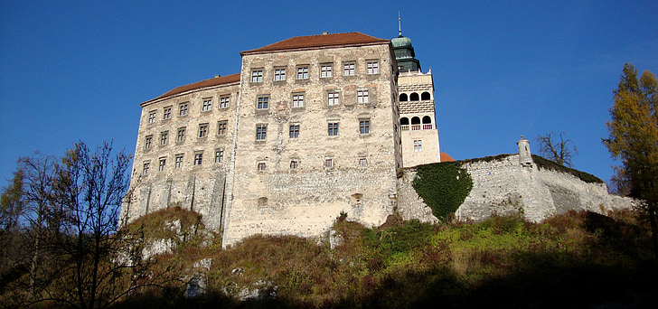 pieskowa skała slottet, Polen, slottet, museet, monument