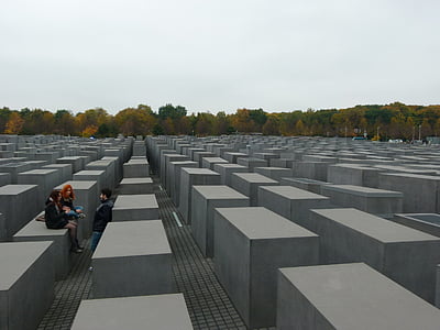 Berlim, Monumento, judeu, dia da lembrança, lembrança, Holocausto