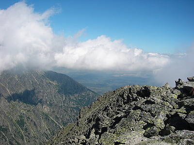 Bergen, Tatra gebergte, natuur, Cliff, excursie