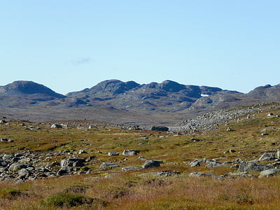 Nórsko, Hardangervidda, Škandinávia, Príroda, Príroda, Trekking, pustatina