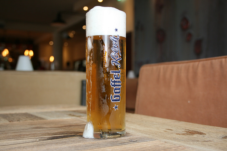 Kölsch, gelo frio, sob escuta, cerveja, bebida, Caje mais conhecido como, espuma