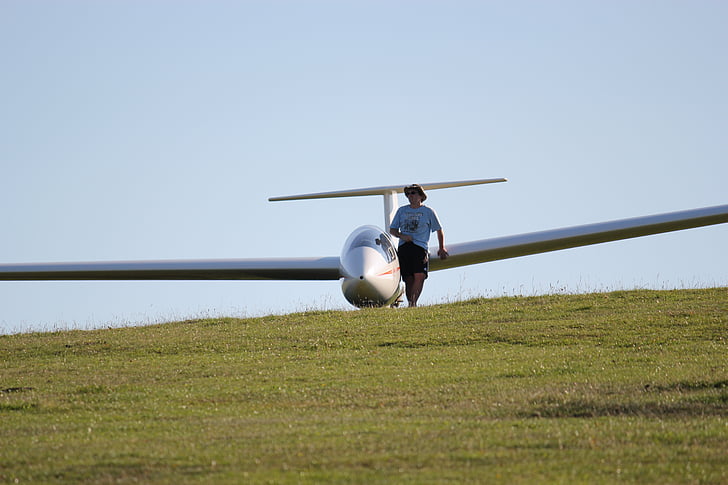 sail, fly, glider, summer weather, nature, air sports