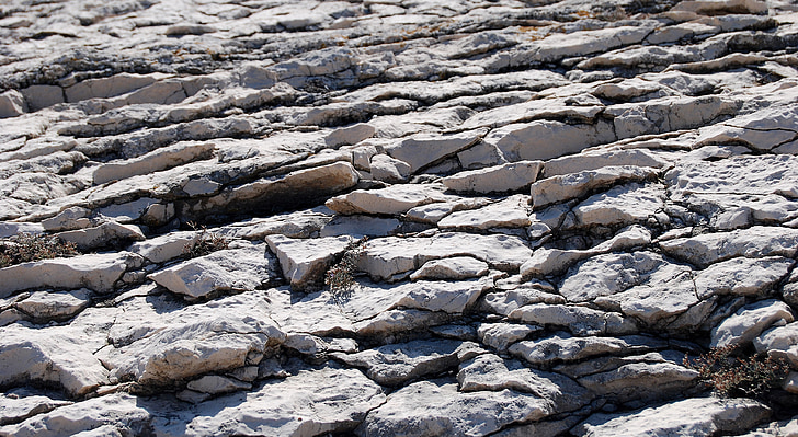 les pierres, la structure de la, nature, l’arrière-plan, gris, macro, texture