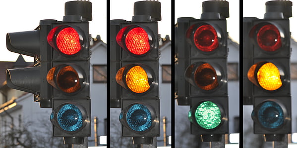 traffic light, signal, traffic, street, road, sign, safety