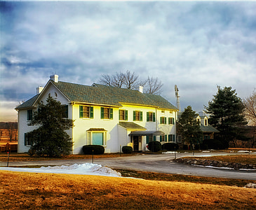 Eisenhower kodu, maja, arhitektuur, Ajalooline, Ajalooline, president, Dwight eisenhower