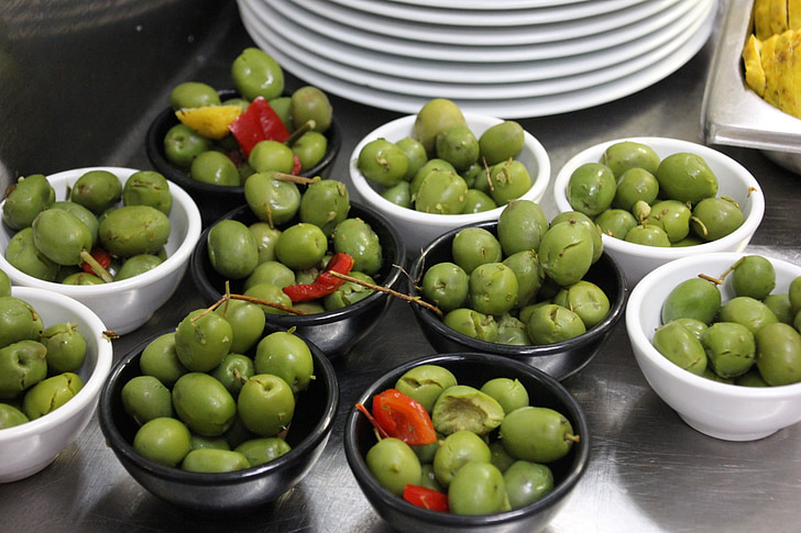 oliivit, Olivas, oliivi, öljy, hedelmät, Harvest, alkuruoka