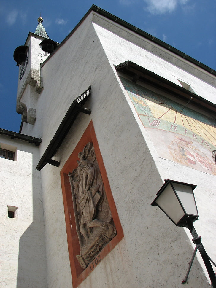 Salzburg, Hohensalzburg Vesting, Kapel, kerk, Fort, Oostenrijk, Kasteel