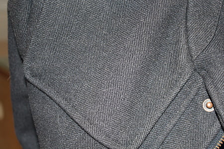stof, sildebensmønster, mønster, struktur, tekstur, grå, jakke