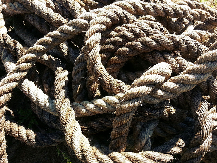 rope, ropes, string, attach, tie, bind, fix