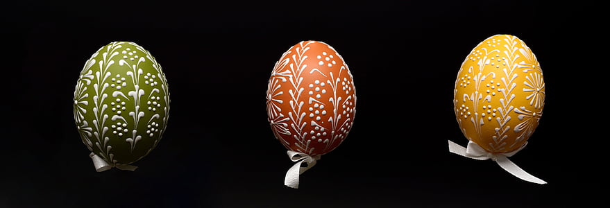 Paskalya yumurtaları, yumurta, boyalı, Paskalya, Mutlu Paskalya, renkli yumurta, renkli yumurta