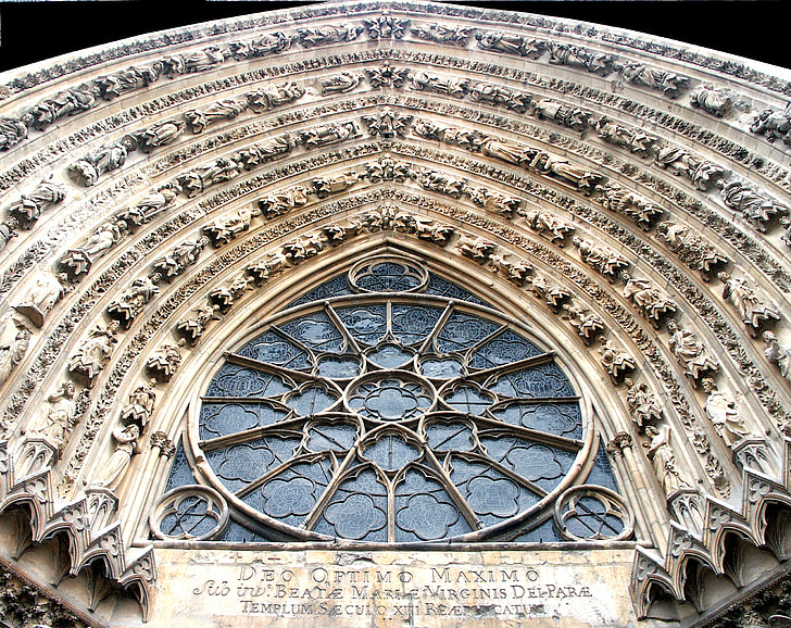 Catedral, Reims, gótico, varanda, história, Igreja, religião