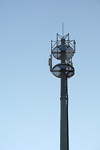 Telekommunikationen står hög, tornet, GSM-relä, GSM, Relay, antenn, kommunikation