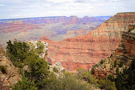 Grand, Canyon, Arizona, landschap, woestijn, natuur, nationale