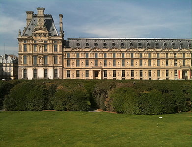 파리, 정원, 루브르 박물관, tuilleries, tuilleries의 정원