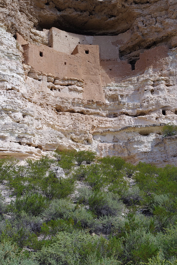 Montezuma castle, native american, Montezuma, Cliff, woning