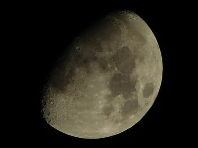 mjesec, noć, prostor, nebo, priroda, solarni, teleskop