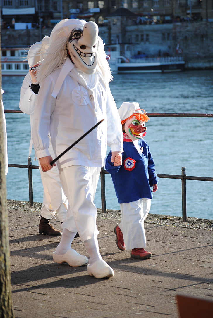 маски, отец binggis, Карнавал, Basler fasnacht 2015