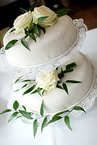 Svadobná torta, svadba, torta, manželstvo