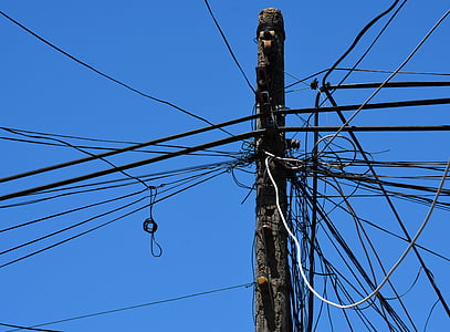 Vietnam, enegieverteilung, aktuelle, Runde Seher, Kabel, Stromleitung, Strom