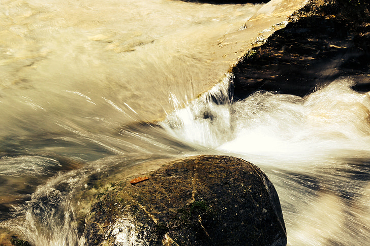 Wasser, Stein, Fluss, Natur, Wasser, Wasserfall, Stream