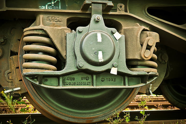 ferrocarril, roda, unitat, Locomotora, boig, vinculació, tren