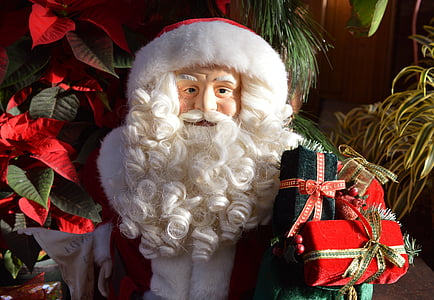 jul, presenterar, gåvor, vinter, Xmas, Holiday, Merry