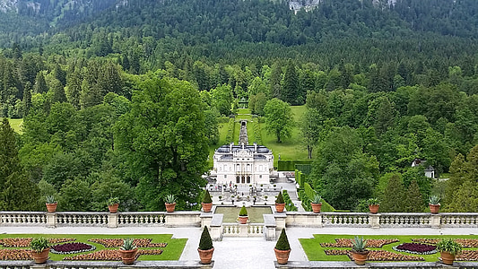 Palacio de Nymphenburg, Castillo, Munich, naturaleza, Baviera, Parque, Parque del castillo