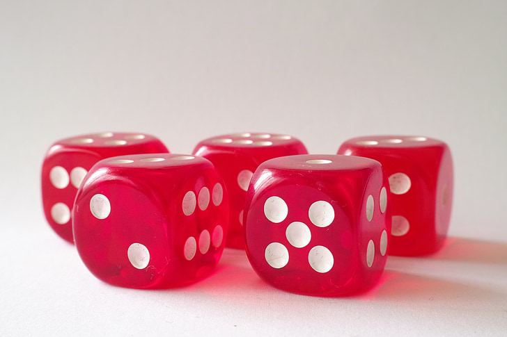 dice, cubes, game, play, gambling, fun, roll