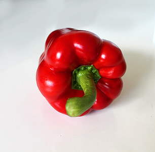pepper, red, red pepper, food, green, vegetable