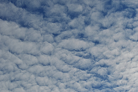 imagem de fundo, azul, Branco, nuvens, céu