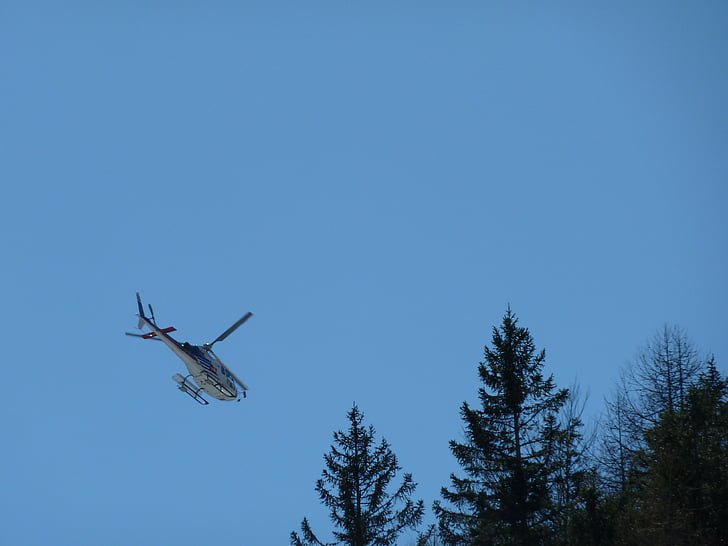 helicopter, sky, fly