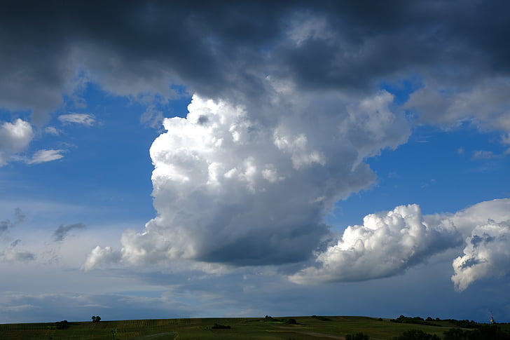 облак, Гръмотевична Буря, облаците, времето, буря, напред, природата
