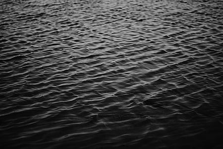 Foto, tijelo, vode, oceana, more, mreškanje, rippled