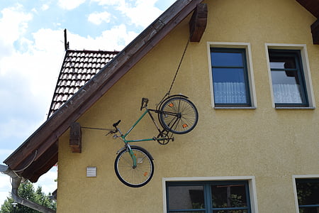 cykel, säkerhetskopiering, ovanlig