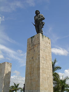 ЧЕ guavarra, Статуя, Мавзолей, Эль команданте, Куба, герой, революционер