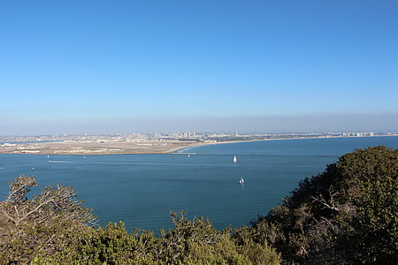 california, ocean, blue, usa, nature, water