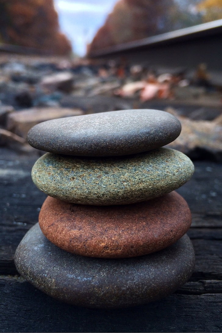 Roca, equilibri, pedra, Zen, natura, pedra - objecte, Zen com