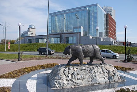 Vladivostok, Primorje krai, Rahvusooper Estonia, tiiger, arhitektuur