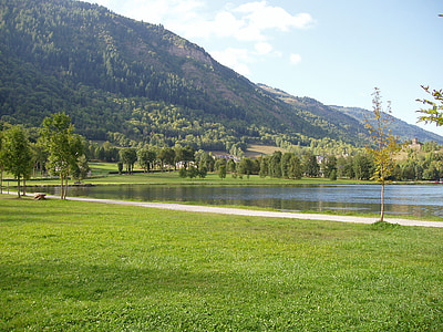 jezero, krajine, narave, Pyrénées