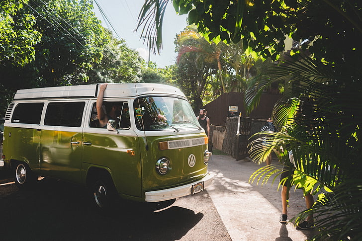 Van, Volkswagen, viagens, viagem, Verão, tropical, retrô