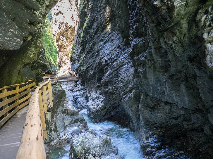 Lichtenšteino tarpeklis, tarpeklis, Austrija, vandens, akmenų, Gamta, kraštovaizdžio