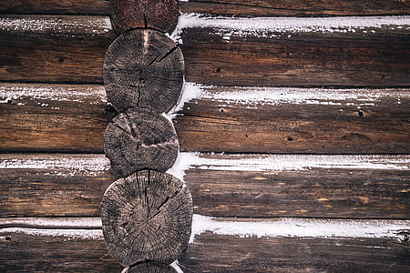 wood, logs, fence, outdoor, wood - Material, backgrounds, old
