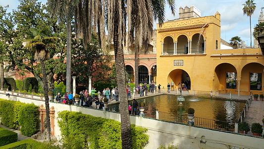 Koninklijk Paleis van Sevilla, Koninklijk Paleis van Sevilla, Sevilla, Landmark, Sevilla, Koninklijke, Alcazar