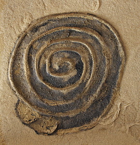 spiral, konst, snigel, Sand bild, abstrakt, Eddy, cirkel