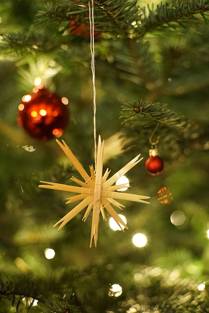 jul, dekoration, Santa claus, fejre, lykønskningskort, nostalgi, Advent