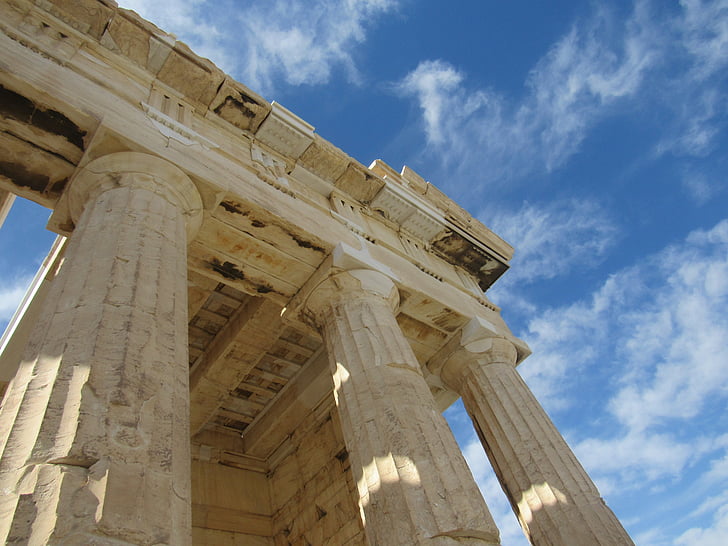 Görögország, Akropolisz, történelem, város, építészet, régi, görög