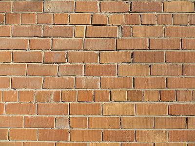 τούβλα, κόκκινο τούβλο, τοίχου, κόκκινο, πέτρα, Brickwall, πορτοκαλί